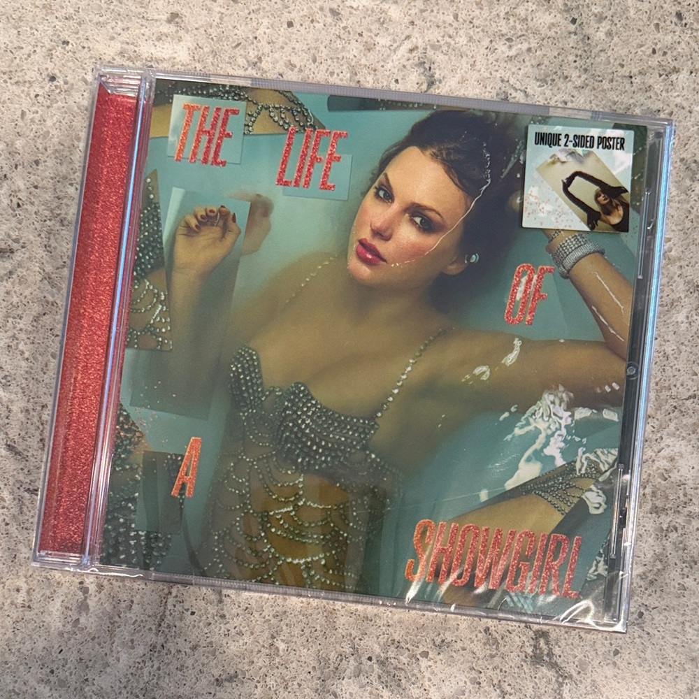 UNOPENED THE LIFE OF A SHOWGIRL CD WITH POSTER